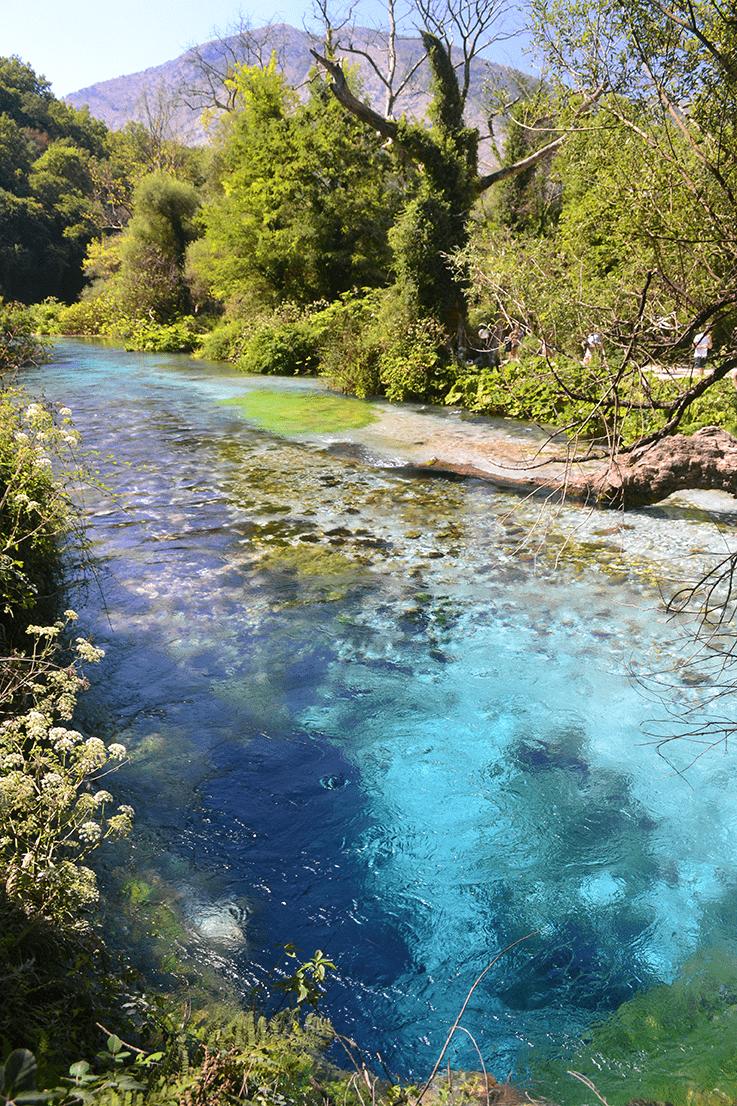 Blue Eye spring Albania