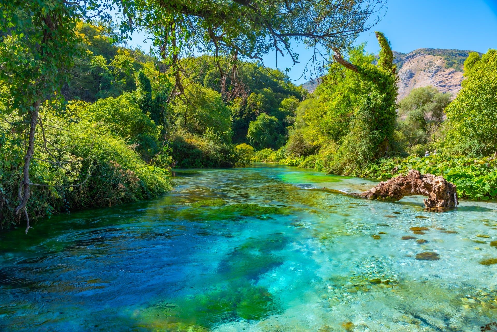 Blue Eye spring Albania