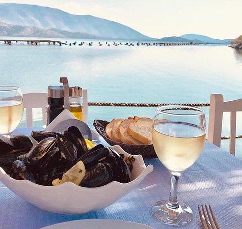 Mussels House Lake Butrint